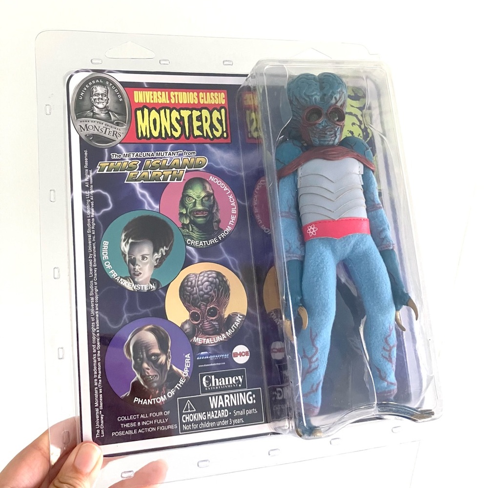 Metaluna Mutant Universal Studios Monsters retro cloth action figure repro Mego